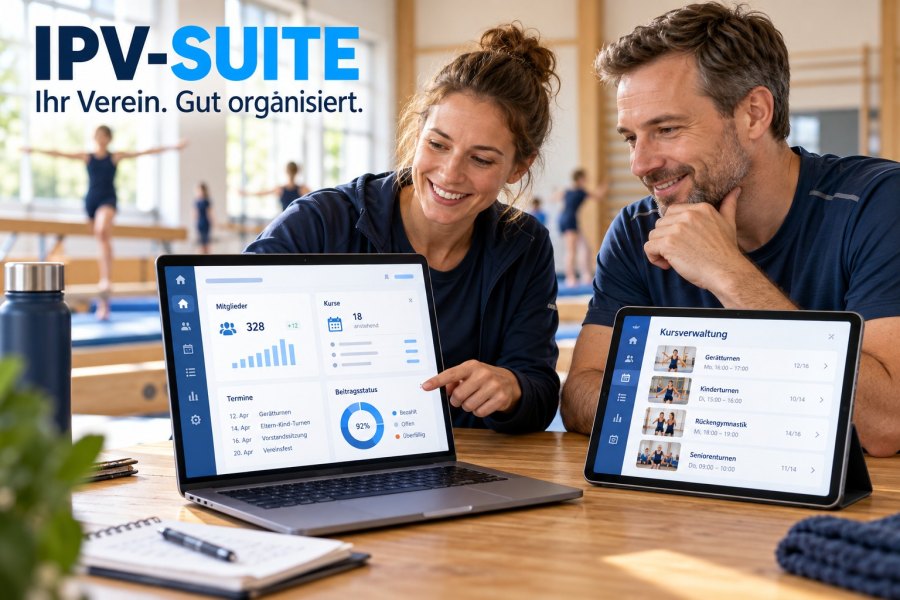 Turnverein mit digitaler Vereinsverwaltung